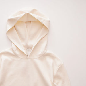 CK カルバンクライン オフホワイト ニット フーディ パーカー CALVIN KLEIN OFF WHITE KNIT HOODIE WOMENS