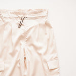 画像をギャラリービューアに読み込む, DKNY ダナキャランニューヨーク ライトベージュ イージーカーゴパンツ LIGHT BEIGE EASY CARGO PANTS WOMEN
