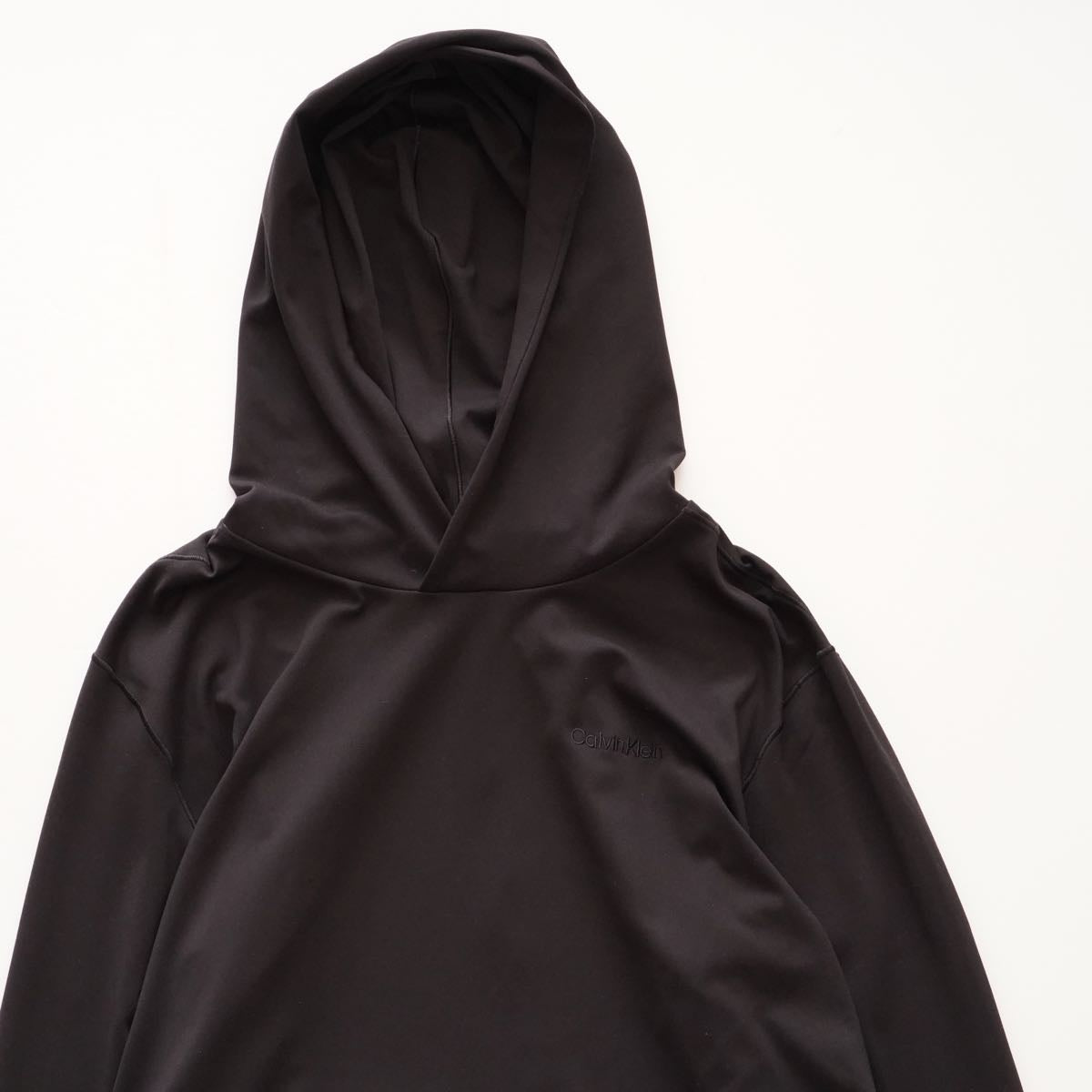 CK カルバンクラインスポーツ ブラック ストレッチフーディ CALVIN KLEIN SPORT BLACK STRETCH HOODIE MENS