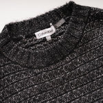 画像をギャラリービューアに読み込む, CK カルバンクライン ブラック ラメセーター ラメニット CALVIN KLEIN BLACK GLITTER SWEATER KNIT WOMENS
