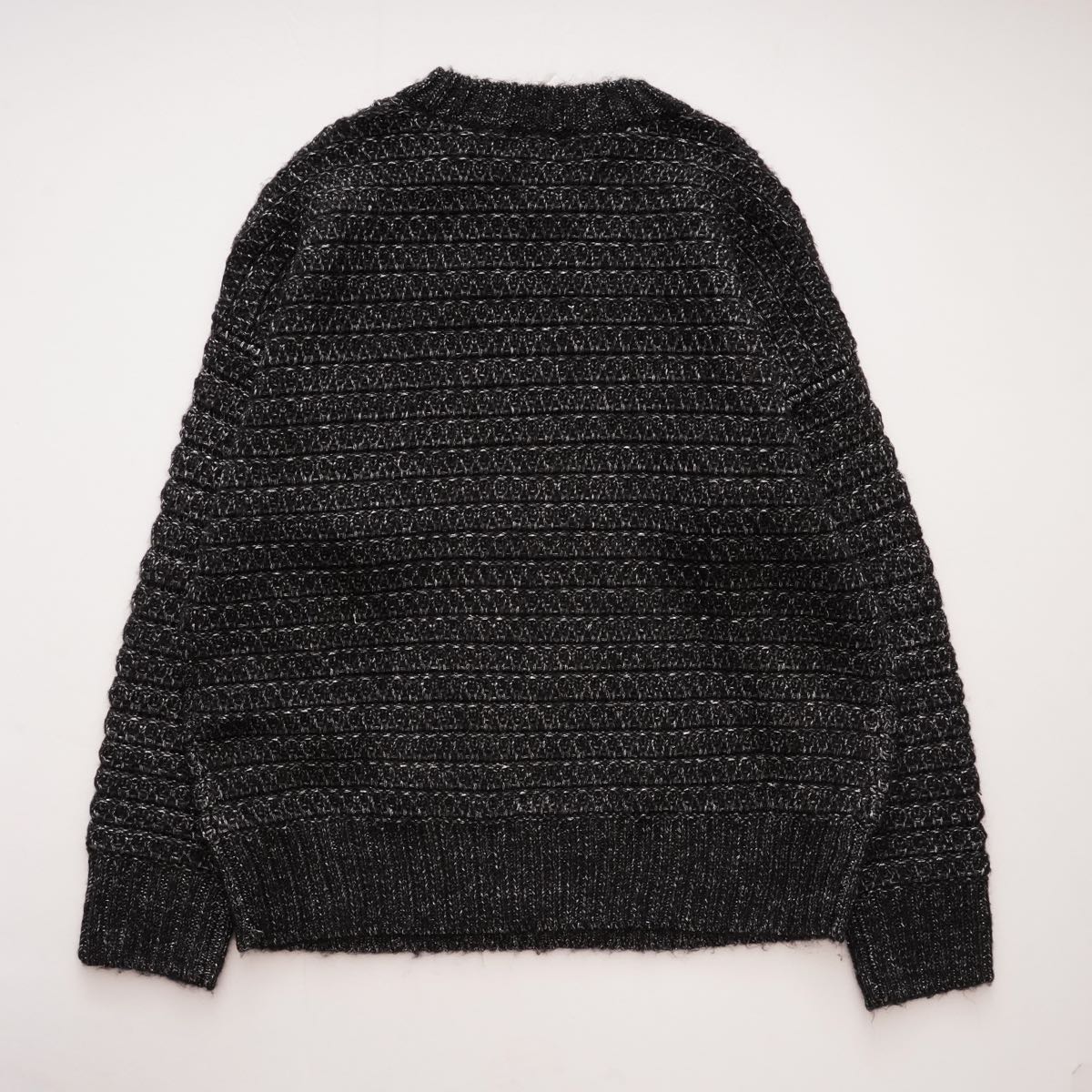 CK カルバンクライン ブラック ラメセーター ラメニット CALVIN KLEIN BLACK GLITTER SWEATER KNIT WOMENS
