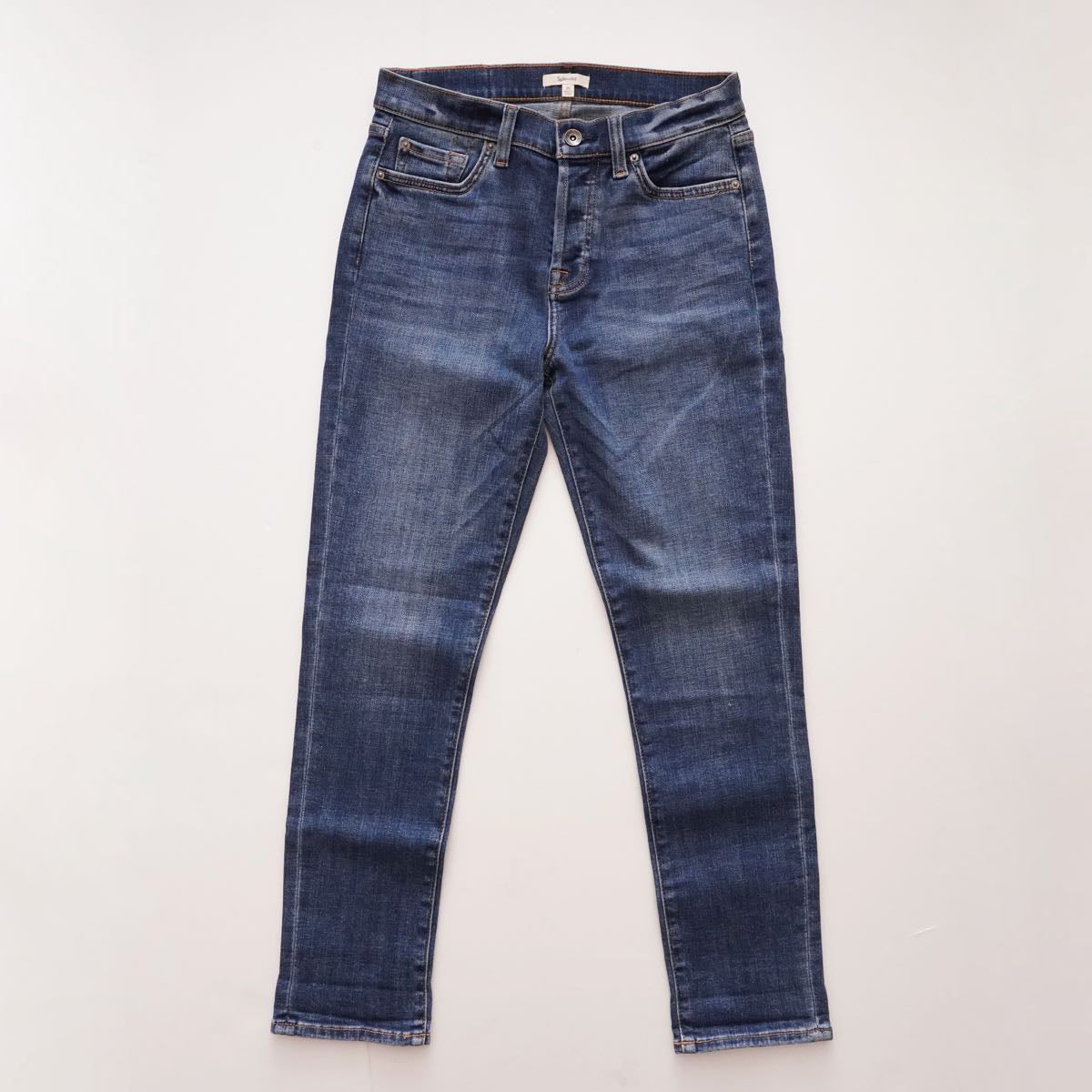 スプレンディッド インディゴ ミッドライズ クロップデニム ジーンズ SPLENDID INDIGO MIDRISE CROP JEANS WOMENS