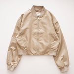 画像をギャラリービューアに読み込む, CK カルバンクライン ジーンズ カーキベージュ ブルゾン ボンバージャケット CALVIN KLEIN JEANS KHAKI-BEIGE BOMBER JACKET WOMENS
