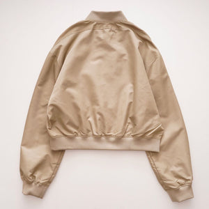 CK カルバンクライン ジーンズ カーキベージュ ブルゾン ボンバージャケット CALVIN KLEIN JEANS KHAKI-BEIGE BOMBER JACKET WOMENS
