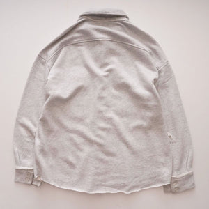 DKNY JEANS ダナキャランニューヨークジーンズ グレー スウェット シャツジャケット GRAY SWEAT SHIRT JACKET WOMEN