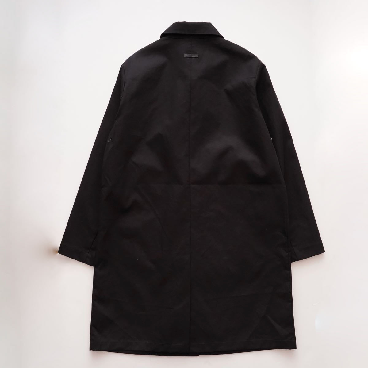 CK カルバンクライン ブラック バルマカーンコート 比翼ステンカラーコート CALVIN KLEIN BLACK LONG COAT MENS