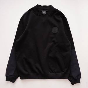 MAGNLENS マグレンズ ブラック 胸ワッペン付き 前V ガゼット スウェット BLACK GUSSET SWEAT SHIRT MEN