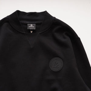 MAGNLENS マグレンズ ブラック 胸ワッペン付き 前V ガゼット スウェット BLACK GUSSET SWEAT SHIRT MEN