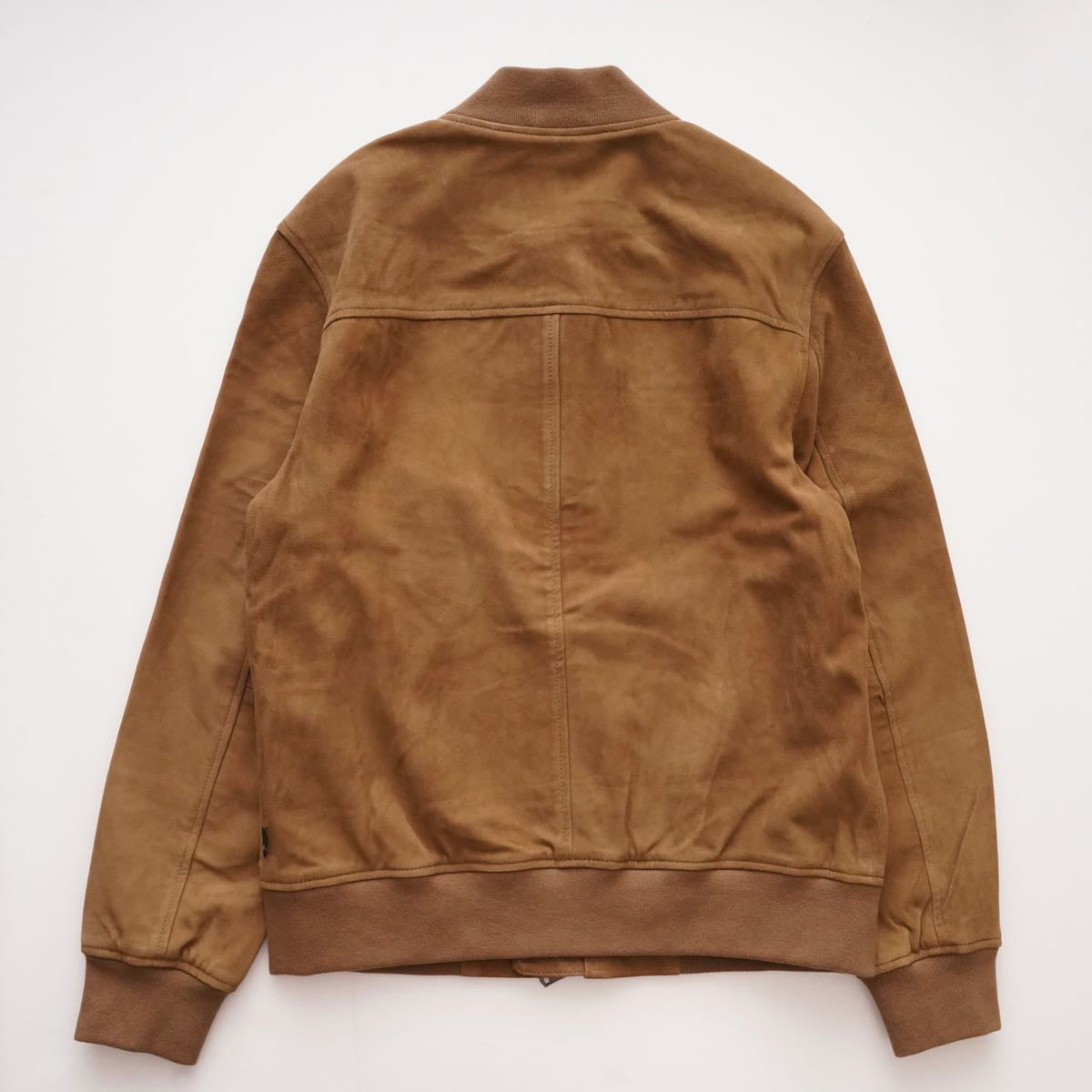 AG/ADRIANO GOLDSCHMIED エージー / アドリアーノゴールドシュミット タン スウェード ジャケット ブルゾン TAN SUEDE JACKET BLOUSON MEN
