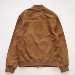 AG/ADRIANO GOLDSCHMIED エージー / アドリアーノゴールドシュミット タン スウェード ジャケット ブルゾン TAN SUEDE JACKET BLOUSON MEN