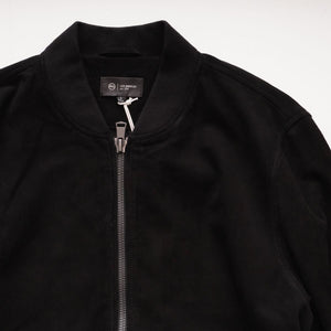 AG/ADRIANO GOLDSCHMIED エージー / アドリアーノゴールドシュミット ブラック スウェード ジャケット ブルゾン BLACK SUEDE JACKET BLOUSON MEN