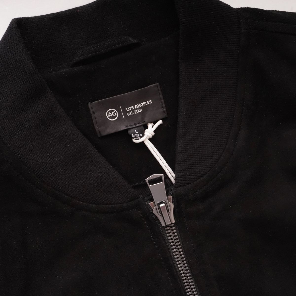AG/ADRIANO GOLDSCHMIED エージー / アドリアーノゴールドシュミット ブラック スウェード ジャケット ブルゾン BLACK SUEDE JACKET BLOUSON MEN