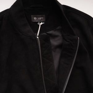 AG/ADRIANO GOLDSCHMIED エージー / アドリアーノゴールドシュミット ブラック スウェード ジャケット ブルゾン BLACK SUEDE JACKET BLOUSON MEN