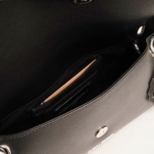 KARL LAGERFELD PARIS カールラガーフェルド ブラック レザーバッグ