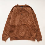 画像をギャラリービューアに読み込む, MAGNLENS マグレンズ ブラウン ロック キルティング スウェット BROWN ROCK QUILTING SWEAT SHIRT MEN
