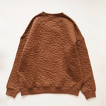 画像をギャラリービューアに読み込む, MAGNLENS マグレンズ ブラウン ロック キルティング スウェット BROWN ROCK QUILTING SWEAT SHIRT MEN

