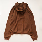 画像をギャラリービューアに読み込む, MAGNLENS マグレンズ ブラウン 表裏切り替え エンボスワンポイント フーディ パーカー BROWN HOODIE
