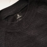 画像をギャラリービューアに読み込む, MAGNLENS マグレンズ ブラック モックネック ニットカットソー BLACK MOCK NECK KNIT C.S. MEN
