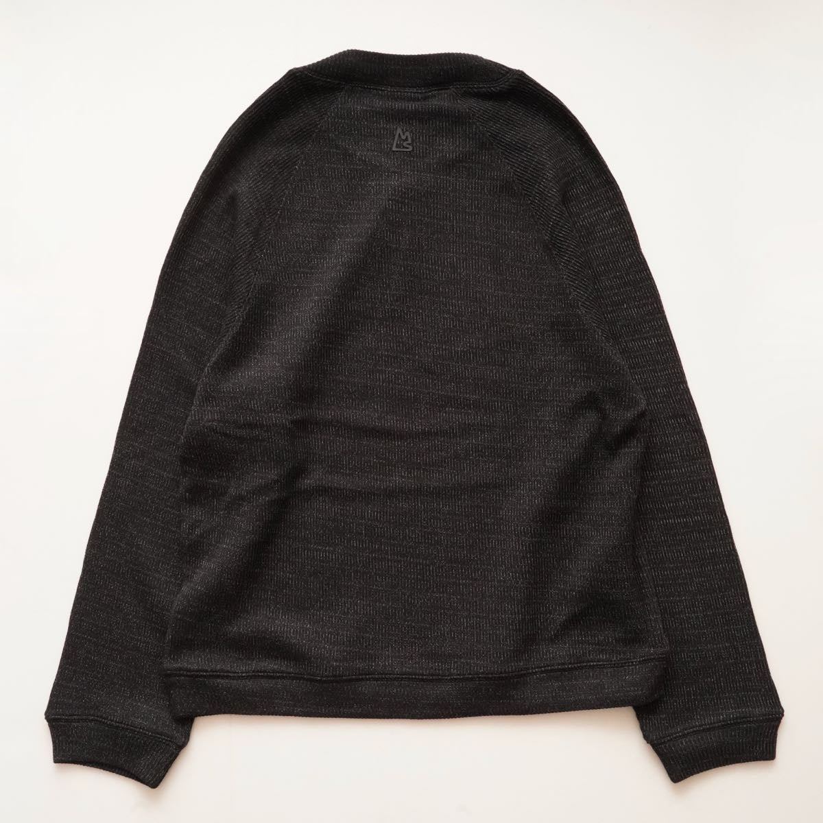 MAGNLENS マグレンズ ブラック モックネック ニットカットソー BLACK MOCK NECK KNIT C.S. MEN