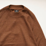 画像をギャラリービューアに読み込む, MAGNLENS マグレンズ ブラウン モックネック ニットカットソー BROWN MOCK NECK KNIT C.S. MEN
