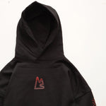 画像をギャラリービューアに読み込む, MAGNLENS マグレンズ ブラック レッド アバランチプリント フーディ BLACK HOODIE RED AVALANCHE PRINT LIVE MANY LIVES MENS
