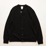 画像をギャラリービューアに読み込む, CK カルバンクライン ブラック カシミヤ カーディガン CALVIN KLEIN BLACK CASHMERE V-NECK CARDIGAN MENS
