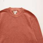 画像をギャラリービューアに読み込む, CK カルバンクライン ダスティピンク クルーネック ワッフルニット CALVIN KLEIN DUSTY PINK WAFFLE CREW-NECK SWEATER MENS
