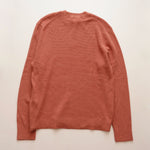 画像をギャラリービューアに読み込む, CK カルバンクライン ダスティピンク クルーネック ワッフルニット CALVIN KLEIN DUSTY PINK WAFFLE CREW-NECK SWEATER MENS
