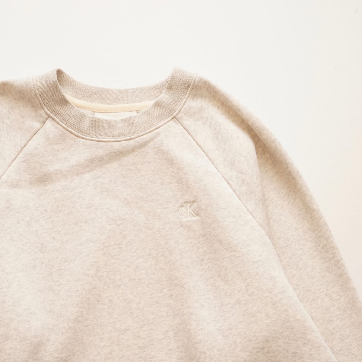 CK カルバンクラインジーンズ ライトグレー ロング丈 スウェット ワンピース ドレス CALVIN KLEIN JEANS LIGHT-GRAY LONG SWEAT SHIRT DRESS WOMENS