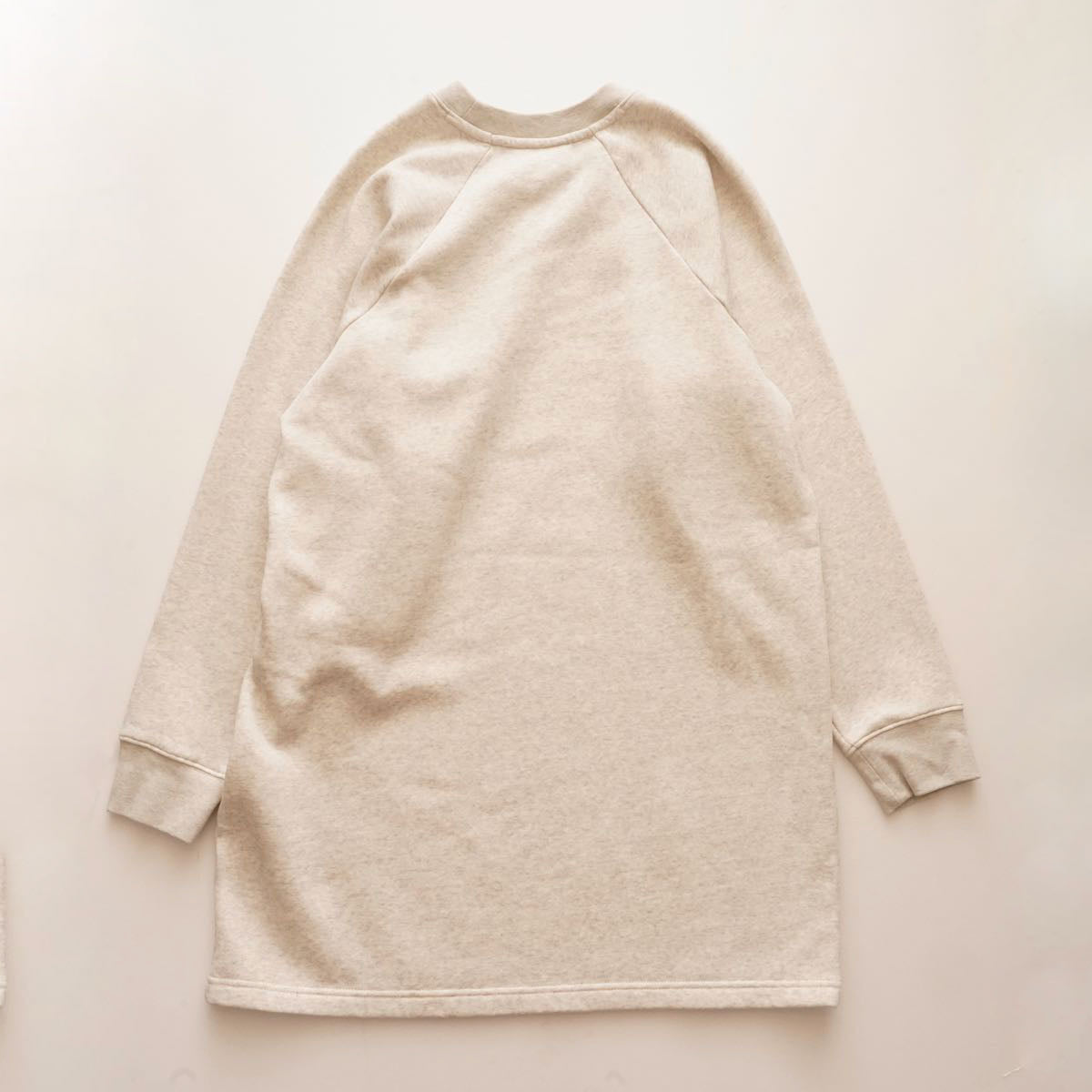 CK カルバンクラインジーンズ ライトグレー ロング丈 スウェット ワンピース ドレス CALVIN KLEIN JEANS LIGHT-GRAY LONG SWEAT SHIRT DRESS WOMENS