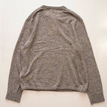 画像をギャラリービューアに読み込む, CK カルバンクライン グレー アルパカ×ウール クルーネックニット CALVIN KLEIN GRAY ALPACA WOOL CREW-NECK SWEATER MENS
