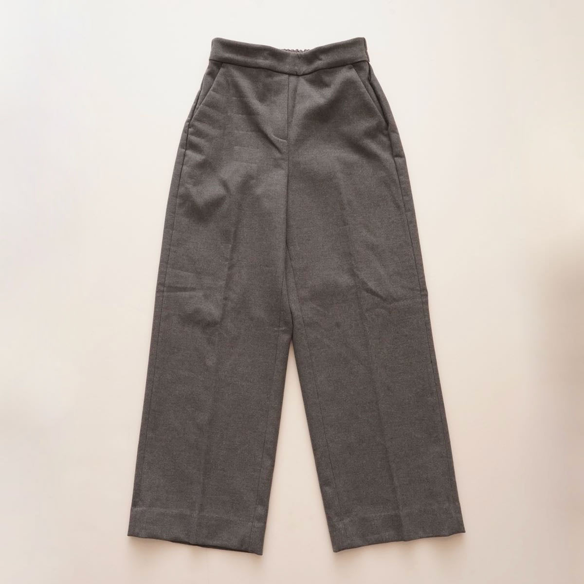 oak + fort オークアンドフォート グレー イージー スラックス GRAY EASY SLACKS WOMEN