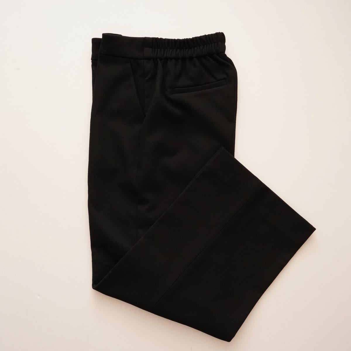 oak + fort オークアンドフォート ブラック イージー スラックス BLACK EASY SLACKS WOMEN
