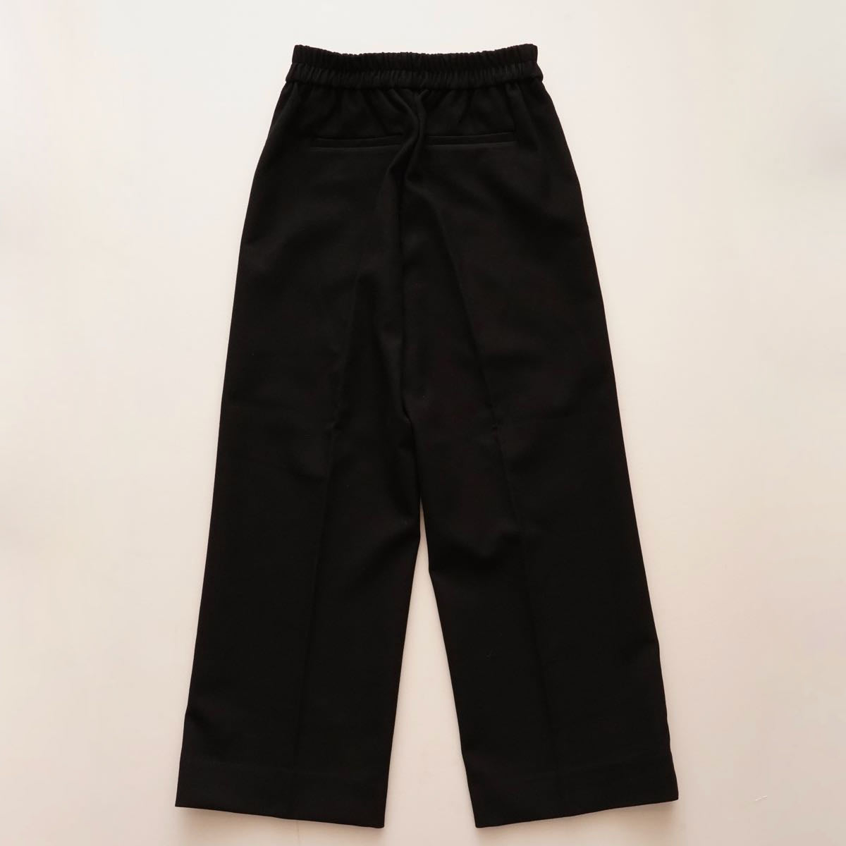 oak + fort オークアンドフォート ブラック イージー スラックス BLACK EASY SLACKS WOMEN