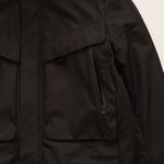 画像をギャラリービューアに読み込む, KARL LAGERFELD PARIS カールラガーフェルド パリ ブラック パファーアノラック ジャケット BLACK PUFFER JACKET MEN
