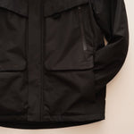 画像をギャラリービューアに読み込む, KARL LAGERFELD PARIS カールラガーフェルド パリ ブラック パファーアノラック ジャケット BLACK PUFFER JACKET MEN
