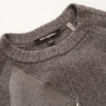 画像をギャラリービューアに読み込む, KARL LAGERFELD PARIS カールラガーフェルド パリ グレー アシンメトリーデザインニット セーター GRAY ASYMMETRY KNIT SWEATER MEN
