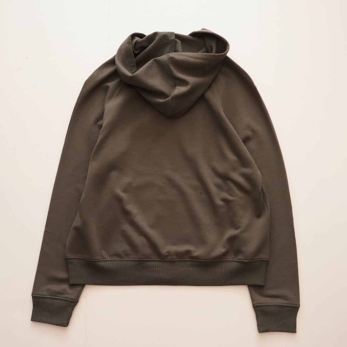 スプレンディッド チャコールグレー 裏毛 パーカー ジップアップフーディ SPLENDID C.GRAY HOODIE WOMENS