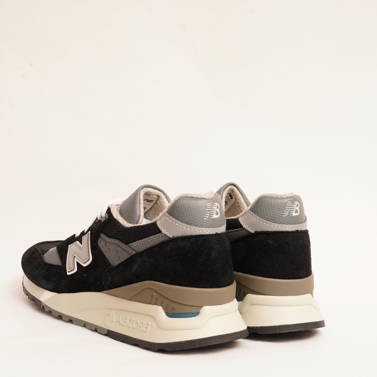 NEW BALANCE U998BL ニューバランス ブラック スウェード スニーカー