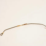 画像をギャラリービューアに読み込む, SCOSHA スコーシャ 10金 ゴールド ブラック ブレスレット K10 GOLD BLACK BRACELET
