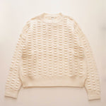 画像をギャラリービューアに読み込む, スプレンディッド オフホワイト カシミヤブレンド ニット セーター SPLENDID OFF-WHITE CASHMERE-MIX SWEATER WOMENS
