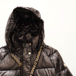 画像をギャラリービューアに読み込む, KARL LAGERFELD PARIS カールラガーフェルド ブラック パファージャケット BLACK PUFFER JACKET WOMEN
