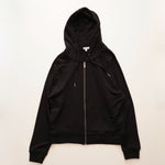 画像をギャラリービューアに読み込む, スプレンディッド ブラック 裏毛 パーカー ジップアップフーディ SPLENDID BLACK HOODIE WOMENS
