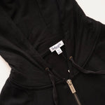 画像をギャラリービューアに読み込む, スプレンディッド ブラック 裏毛 パーカー ジップアップフーディ SPLENDID BLACK HOODIE WOMENS
