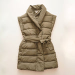 画像をギャラリービューアに読み込む, スプレンディッド  オリーブグリーン ロングパファーベスト SPLENDID @CELLAJANEBLOG OLIVE LONG PUFFER VEST WOMENS
