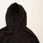 画像をギャラリービューアに読み込む, CK カルバンクライン ブラック ハーフジップフーディ パーカー CALVIN KLEIN BLACK HALF-ZIP HOODIE WOMENS
