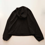 画像をギャラリービューアに読み込む, CK カルバンクライン ブラック ハーフジップフーディ パーカー CALVIN KLEIN BLACK HALF-ZIP HOODIE WOMENS
