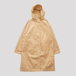 画像をギャラリービューアに読み込む, CK カルバンクラインジーンズ ベージュ 取り外し可フード付き アノラックコート CALVIN KLEIN JEANS BEIGE  ANORAK COAT WOMENS
