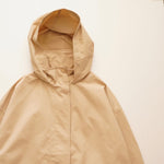 画像をギャラリービューアに読み込む, CK カルバンクラインジーンズ ベージュ 取り外し可フード付き アノラックコート CALVIN KLEIN JEANS BEIGE  ANORAK COAT WOMENS
