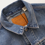 画像をギャラリービューアに読み込む, LEVI'S リーバイス ライトインディゴ ファースト デニム トラッカージャケット Gジャン LIGHT-INDIGO PREMIUM 1st DENIM TRUCKER JACKET MENS
